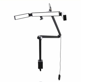 Hot Sale Double LED Clip Lamp Folding Long Arm Dimmable Tattoo <b>Desk</b> Light for Beauty Salon Use - Product Image 2