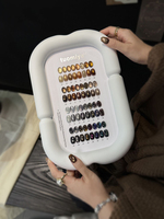 Vernis Gel UV Effet Œil de Chat 32 Couleurs avec Paillettes et Sequins, Non Toxique, Écologique, Longue Durée, Séchage LED/UV en Bouteille