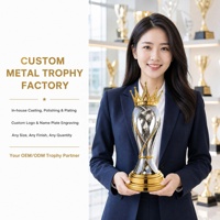 Fabricant de trophées personnalisés plaqués or, récompenses sur mesure en métal pour champions, coupes de trophées haut de gamme effet miroir, usine de récompenses