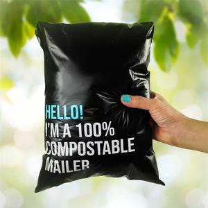 biodegradable compostables de mensajería de polietileno de embalaje sobres de correo sobre bolsas de envío para ropa - Product Image 1