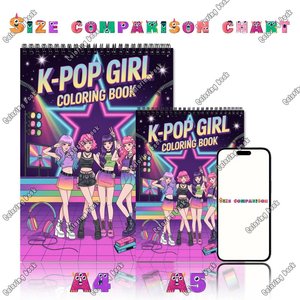 Quaderno a spirale personalizzato OEM ODM con carta spessa per fan K-Pop, forniture scolastiche, blocco da disegno all'ingrosso, regalo per San Valentino - Product Image 3