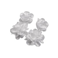 Anting-anting liontin bunga imitasi besar warna-warni bergaya serbaguna desain floral untuk wanita