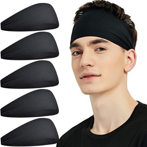 Mr Hot Phong Cách sweatbands với logo tùy chỉnh người đàn ông tập luyện sweatbands cho phụ nữ đầu thể thao tóc ban nhạc sweatband headbands cho chạy - Product Image 1