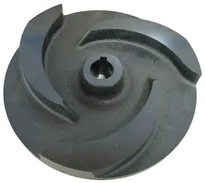 Manufacturer Custom Made Parts Closed Iron Casting Impeller