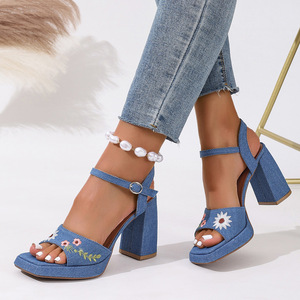 Zapatos de Tacón Alto con Correa en el Tobillo, Estilo Elegante, Punta Cerrada, Estilo Francés, para Mujer - Product Image 2