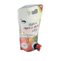 Gedrukte recyclebare 3L 5L 10L staande spout PE-zak met Flexiloop-handvat en klep voor fruitsapdranken