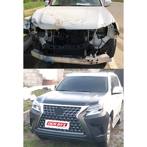 สําหรับYo <span class=keywords><strong>Ta</strong></span> Land Cruiser Prado 120 150 อุปกรณ์เสริม 2010-2018 อัพเกรดLexus Gx460 2020 bodykitอะไหล่รถยนต์ - Product Image 4