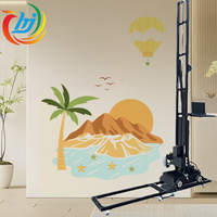 Imprimante à jet d'encre portable Hanjie avec tête d'impression 3D, facile à transporter et à démonter, nouvelle conception en quatre parties pour murs et sols, fabriquée en Chine