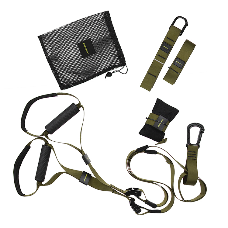 Prime De Résistance De Remise En Forme De Gymnastique Durable Suspension Formateurs Sling Bretelles Kit