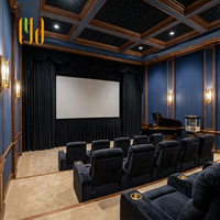Rideaux en velours ignifuges sur mesure, rideaux acoustiques insonorisants, rideaux de théâtre robustes pour église, auditorium, école, scène