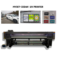 Impresora UV de rollo a rollo MYJTE de 3.2m para exteriores con cabezal de impresión I3200 de 1200dpi, precio de fábrica