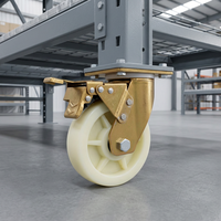 Roda Universal Tahan Aus Anti Karat Tahan Air Roda Berat untuk Beban 200kg 250kg 300kg 350kg