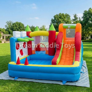 Custom Playground Outdoor Indoor <strong>Toddlers</strong> <strong>Toddlers</strong> Bounce Houses Oxford Bouncy Castle with Slide and <strong>Ball</strong> <strong>Pit</strong> - Product Image 1