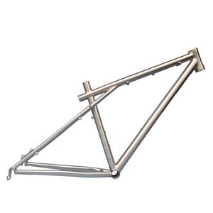 Alta qualità su misura Ti mountain bike telaio <span class=keywords><strong>ciclo</strong></span> telaio 29er MTB fabbrica diretta all'ingrosso it freno a disco - Product Image 1