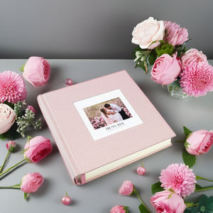 Ingrosso <span class=keywords><strong>Album</strong></span> fotografico autoadesivo con copertina rigida in lino a 9 colori 27*28cm 5*7 pollici di dimensioni prodotto di vendita caldo realizzato in cartone Kraft Art - Product Image 3