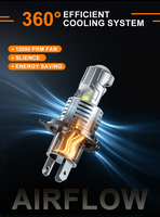 Faros LED ZIGOCAR de Alto Rendimiento Z30, 60W, 1320lux, 6000K, Haz de Luz Perfecto, Plug and Play, Bombillas de Repuesto