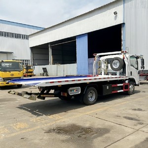 Vente directe usine : Nouveau camion de dépannage et de remorquage ISUZU 4x2 diesel à plateau, avec capacité de transport de véhicules et de dépannage d'urgence - Product Image 6
