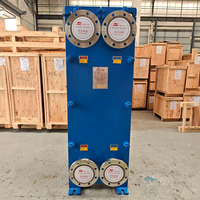Harga Kompetitif Material Basah 316L Plate Heat Exchanger Pendingin Industri Penggunaan Air Panas Hemat Energi Tinggi Gasket EPDM/NBR