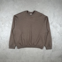 Sweat-shirt à col rond pour homme, coupe ample, manches longues, sans poches, personnalisable, brodé, grande taille, de haute qualité, vente en gros