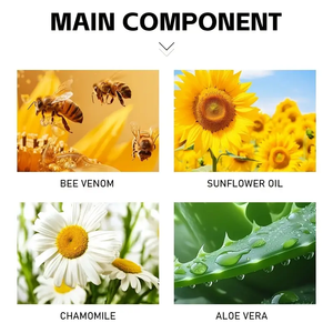 Частная марка, быстропоглощающий нежирный натуральный пчелиный яд, усовершенствованный крем для суставов и костей для спины, шеи, рук, колена - Product Image 2