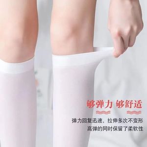 Women's Thigh High Socks Solid Color Anti-slip Breathable Over The Knee Socks For Youth Casual Wear - Product Image 2