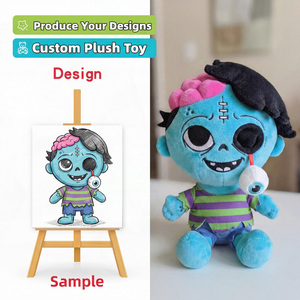 Poupée en peluche personnalisée, modèle réduit haute fidélité, chat tatoué, produit d'exposition d'art, <span class=keywords><strong>Hobby</strong></span> Horse Banban, poupée en peluche de 10 cm, personnalisable - Product Image 2