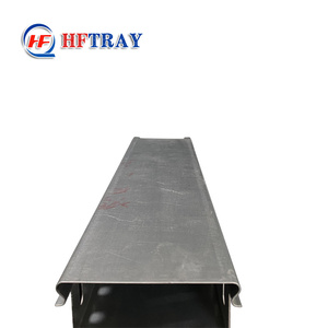 Canaux de câblage HFTRAY, hauteur 100 mm, acier au carbone pré-galvanisé, pour la pose de câbles - Product Image 1