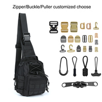 Sac à bandoulière tactique noir petit sac de poitrine pour hommes en plein air sac à dos pour voyager Trekking Camping