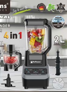 Licuadora Comercial Eléctrica Hoffmans de Calidad Premium, 2000W, Motor Duradero con Tecnología Alemana, <span class=keywords><strong>Picadora</strong></span> de Carne Grande para África - Product Image 6