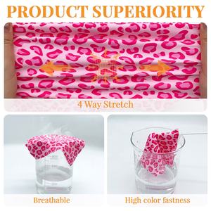 新设计高牢度动物升华印花针织尼龙氨纶4向弹性面料比基尼泳衣沙滩装面料 - Product Image 2