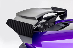 สปอยเลอร์หลังคาร์บอนไฟเบอร์ Zndr สำหรับ Lamborghini Aventador LP700 สไตล์ SVJ แบบขัดเงาเดี่ยว น้ำหนักเบา ประสิทธิภาพสูง - Product Image 2