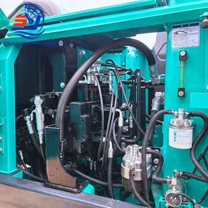 Excavadora de cadenas pequeña Kobelco SK75-8 de 7 toneladas usada, directa de fábrica, 1 año de garantía, excavadora de segunda mano para el mercado de la construcción global - Product Image 4