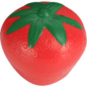 High Quality Custom Strawberry PU Promotional Stress <b>Ball</b> with Customized Color and Shape - Product Image 2