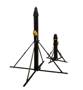 Mât de treuil télescopique de poteau d'antenne réglable étanche IP67 de 7 à 12m avec charge utile de 10kg pour caméra PTZ, WiFi PtP et antenne parabolique - Product Image 6