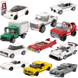 MOC4110-4121 Tesla Ford พิทักษ์ RS 911รถอเนกประสงค์แนวสปอร์ตรถแวกอนรถฟอร์ดมัสแตงของเล่นเด็ก - Product Image 1