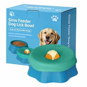 Bol à alimentation lente pour chat et chien, en silicone liquide antidérapant, étanche IPX8, design élégant pour une utilisation en intérieur, en extérieur et en voyage - Product Image 6