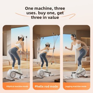 Mini <span class=keywords><strong>Stepper</strong></span> <span class=keywords><strong>Elliptique</strong></span> Silencieux en Acier pour Exercice Aérobie et Fitness à Domicile, Modèle Compact pour l'Amélioration de la Forme Physique et la Beauté, Idéal pour l'Entraînement Transfrontalier - Product Image 3