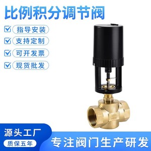 Válvula Reguladora Eléctrica de Latón de Dos Vías DN20 Roscada Ajustable para Control de Agua - Product Image 5