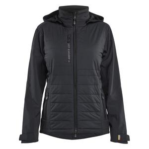 BLAKLADER - 473325139999XL Chaqueta híbrida para mujer Negro/Negro-EAN 7330509961162 CHAQUETAS DE TRABAJO CHAQUETAS SOFTSHELL PARA TODAS LAS TEMPORADAS - Product Image 1