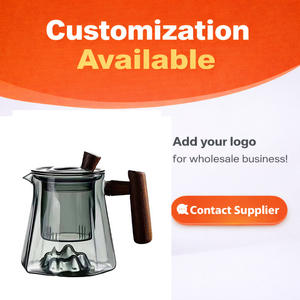 Théière en <span class=keywords><strong>verre</strong></span> moderne et écologique personnalisée avec infuseur à <span class=keywords><strong>thé</strong></span>, compatible gaz, siffleuse, qualité alimentaire, pour la préparation du <span class=keywords><strong>thé</strong></span> et les réceptions – Vente en gros - Product Image 6