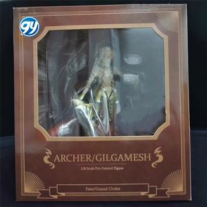 รูปปั้นอะนิเมะ Fate Gilgamesh ทองขนาด1/8รูปปั้นอะนิเมะ <span class=keywords><strong>FGO</strong></span> โมเดลฟิกเกอร์สำหรับจัดแสดงเครื่องประดับในกล่อง - Product Image 5