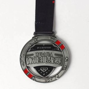Medalla Deportiva de Aleación de Zinc Dorada al por Mayor, con la Mejor Calidad, Trofeo de Fiesta, Medalla de Metal 3D Personalizable - Product Image 4