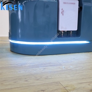 KISEN Salon Furniture Classic Explosion Low Price Can Wholesale Massage Massage <b>Bed</b> Moxibustion <b>Bed</b> for Body Care With LED Base - Product Image 6