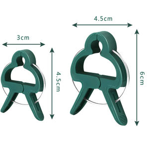 Populaire papillon orchidée plante Clip <span class=keywords><strong>jardin</strong></span> ensemble tomate plante pince fixe escalade flexion plante fleur Support Wal Clips - Product Image 1