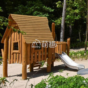 Équipement <span class=keywords><strong>de</strong></span> terrain <span class=keywords><strong>de</strong></span> jeu en bois <span class=keywords><strong>de</strong></span> Robinia durable Moetry, structure <span class=keywords><strong>de</strong></span> jeu naturelle, certifié CE, haute qualité pour les parcs, les écoles, l'extérieur - Product Image 4