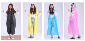 Impermeable <span class=keywords><strong>sin</strong></span> <span class=keywords><strong>Mangas</strong></span> con Cierre de Broche, Fácil de Poner y Quitar, Repelente al Agua y Resistente a la Suciedad para una Protección Laboral Práctica al Aire Libre - Product Image 5