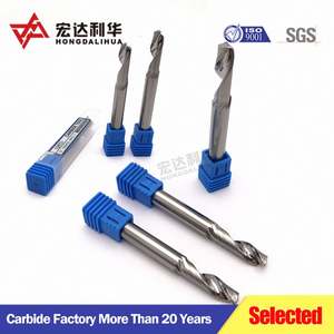 Fraise à revêtement en carbure à cannelures hélicoïdales, en alliage solide cémenté, outil de coupe indexable pour machine CNC - Product Image 5