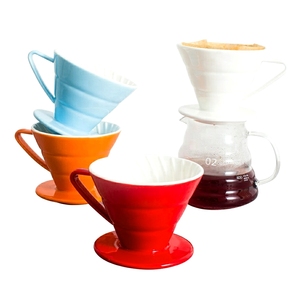 ผู้ผลิตใหม่ร้อนถ้วยกรองกาแฟเซรามิก Handmade Dripper เทเครื่องมือชงกาแฟ - Product Image 6