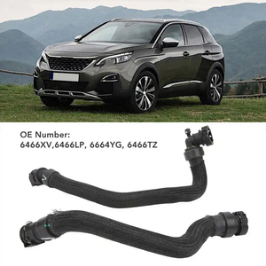 Manguera de radiador de tanque de agua de autopartes para <span class=keywords><strong>Citroen</strong></span> <span class=keywords><strong>C4</strong></span> DS5 DS4 para Peugeot RCZ 5008 308 3008 OEM 6466PX 6466TZ 6466XV tubo de calefacción - Product Image 3