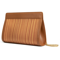 Personnalisé Luxe Vintage Bohème Femmes Sac À Main Chaînes Hiver Texture Bois Fermeture Ouverte Type Marque Privée Détaillant En Ligne